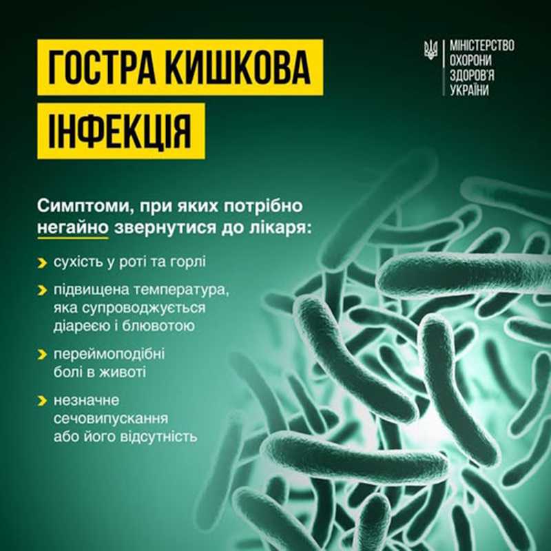Кишкові інфекції: є симптоми – притьмом до лікаря