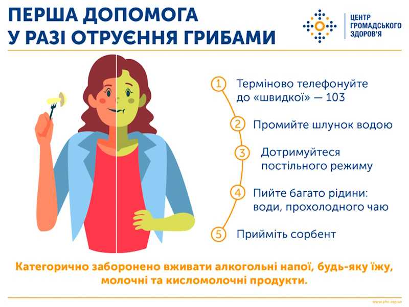 Збирання грибів: «полюйте» розважливо!