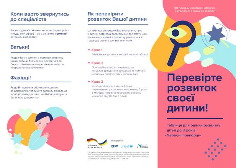 Раннє втручання: якими є «червоні прапорці» в розвитку дитини?