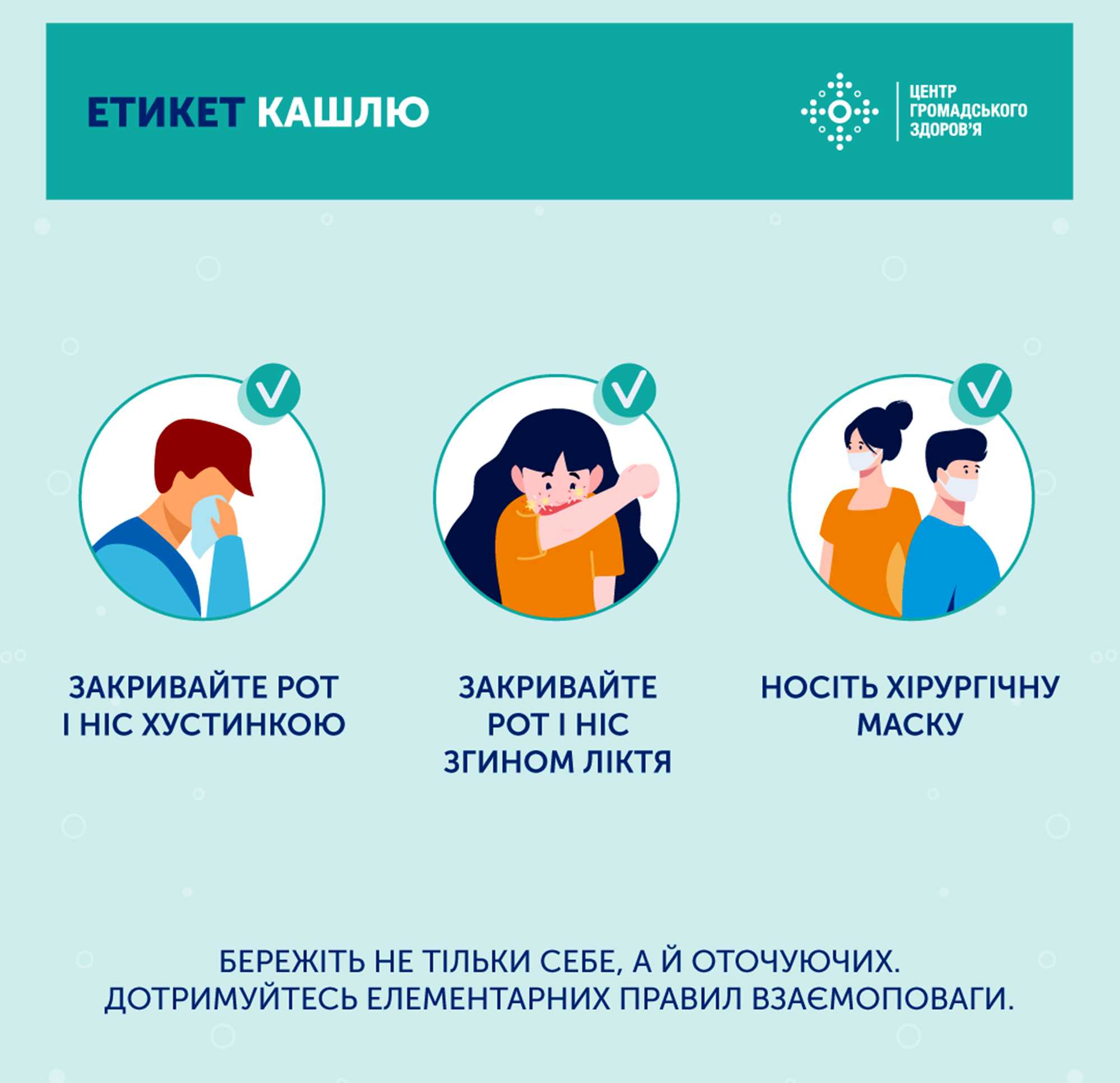 Етикет кашлю і чхання: прояв відповідальності та поваги до інших
