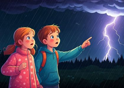 Якщо на відпочинку зненацька налетіла гроза...